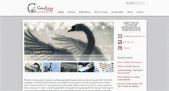 Desktop Screenshot of greyswanadvisory.com